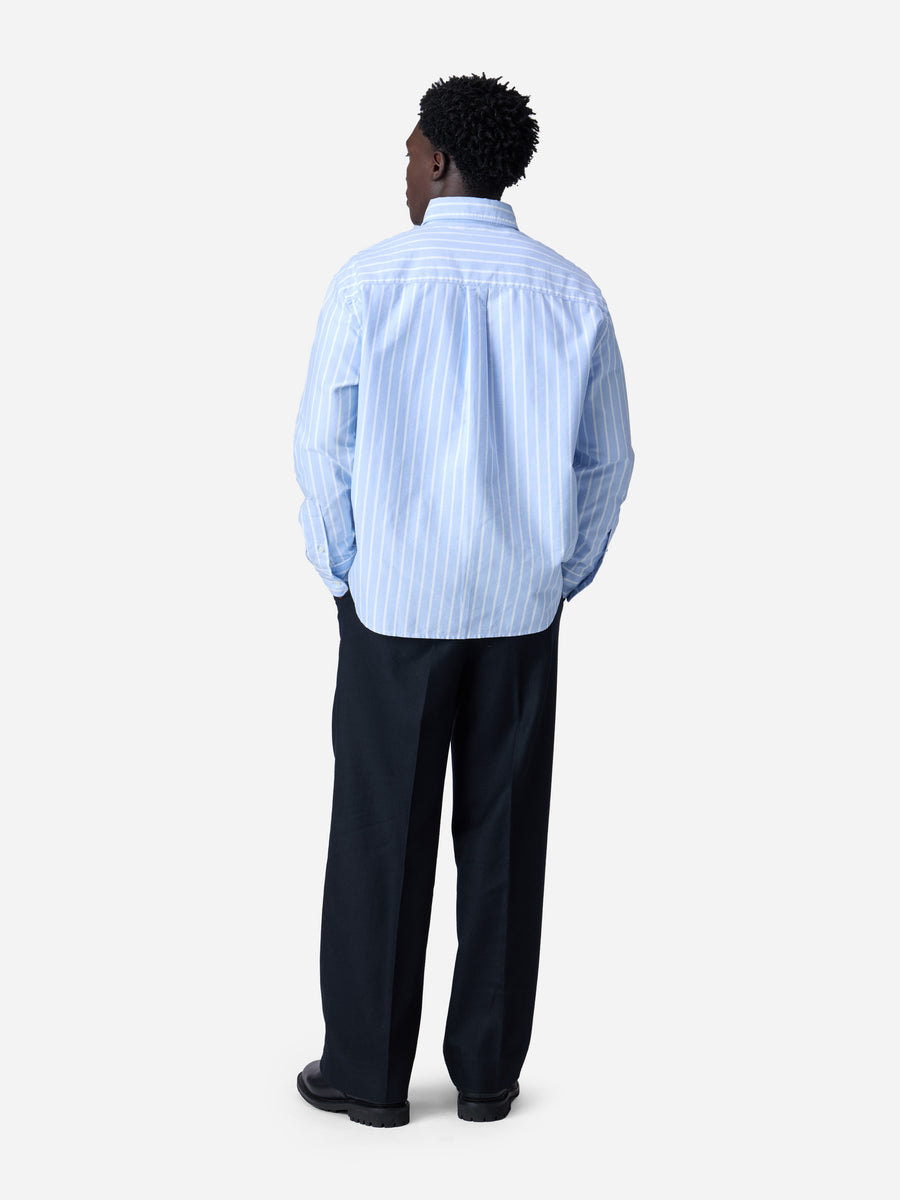 Pleated Trouser ~ Black Wool