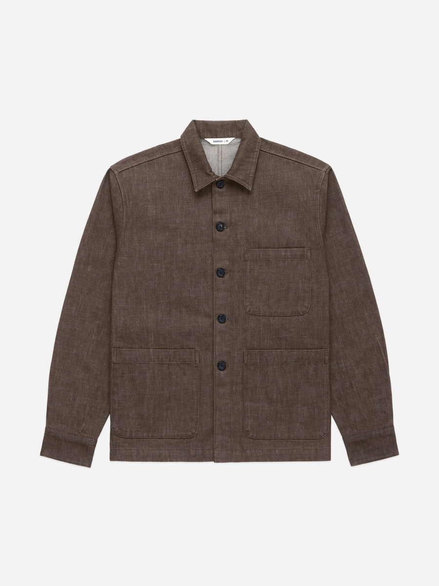 Shop Jacket ~ Brown Denim
