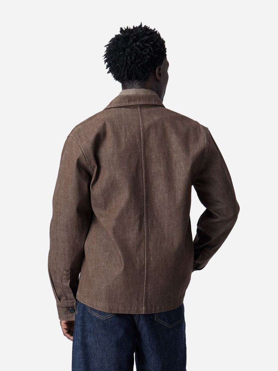 Shop Jacket ~ Brown Denim