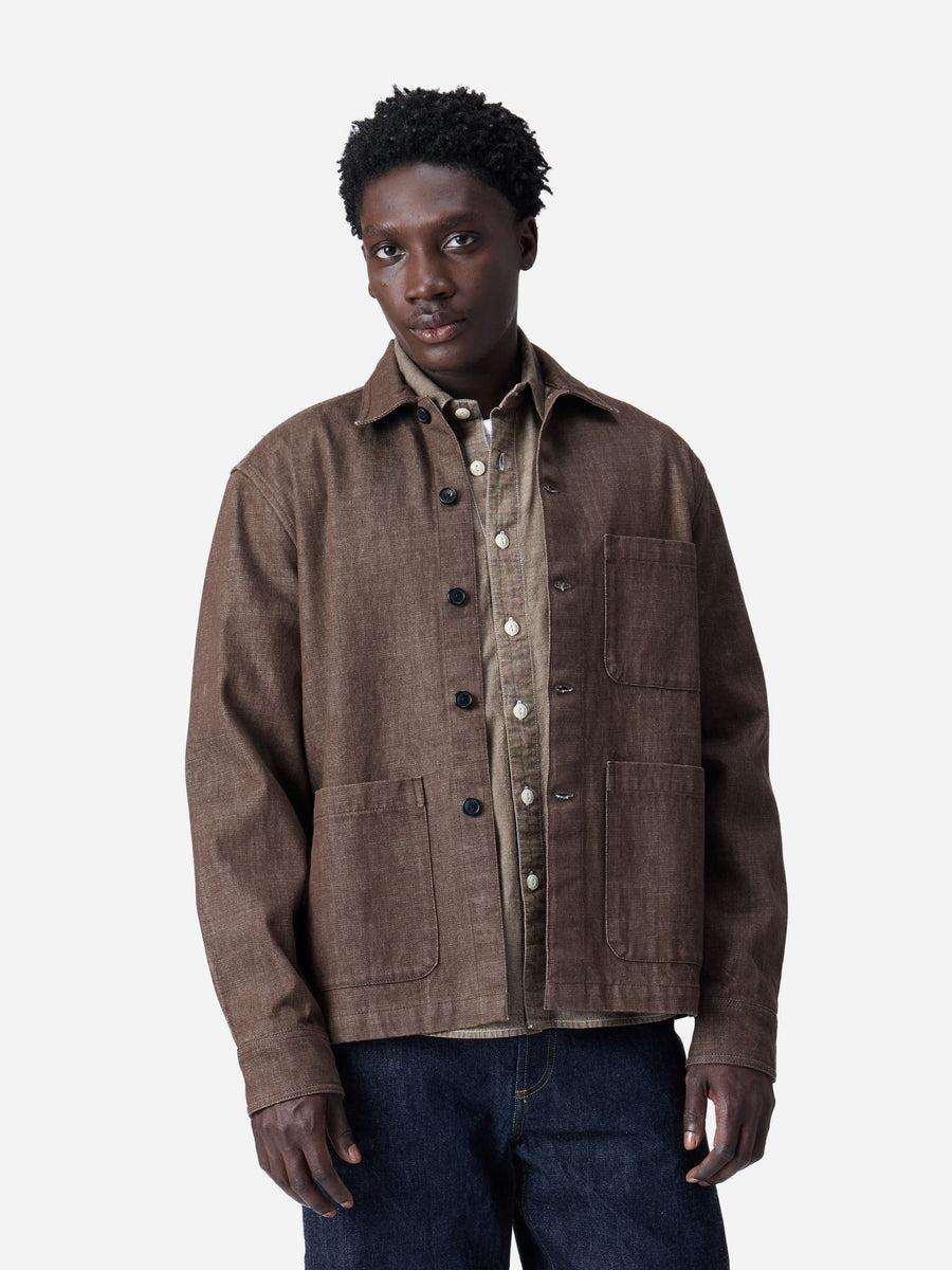 Shop Jacket ~ Brown Denim