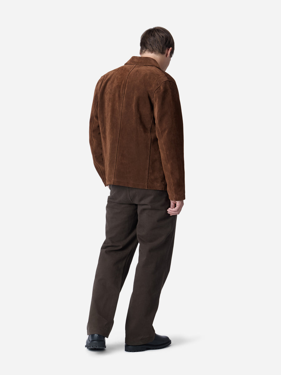Work Jacket ~ Chocolate Suede