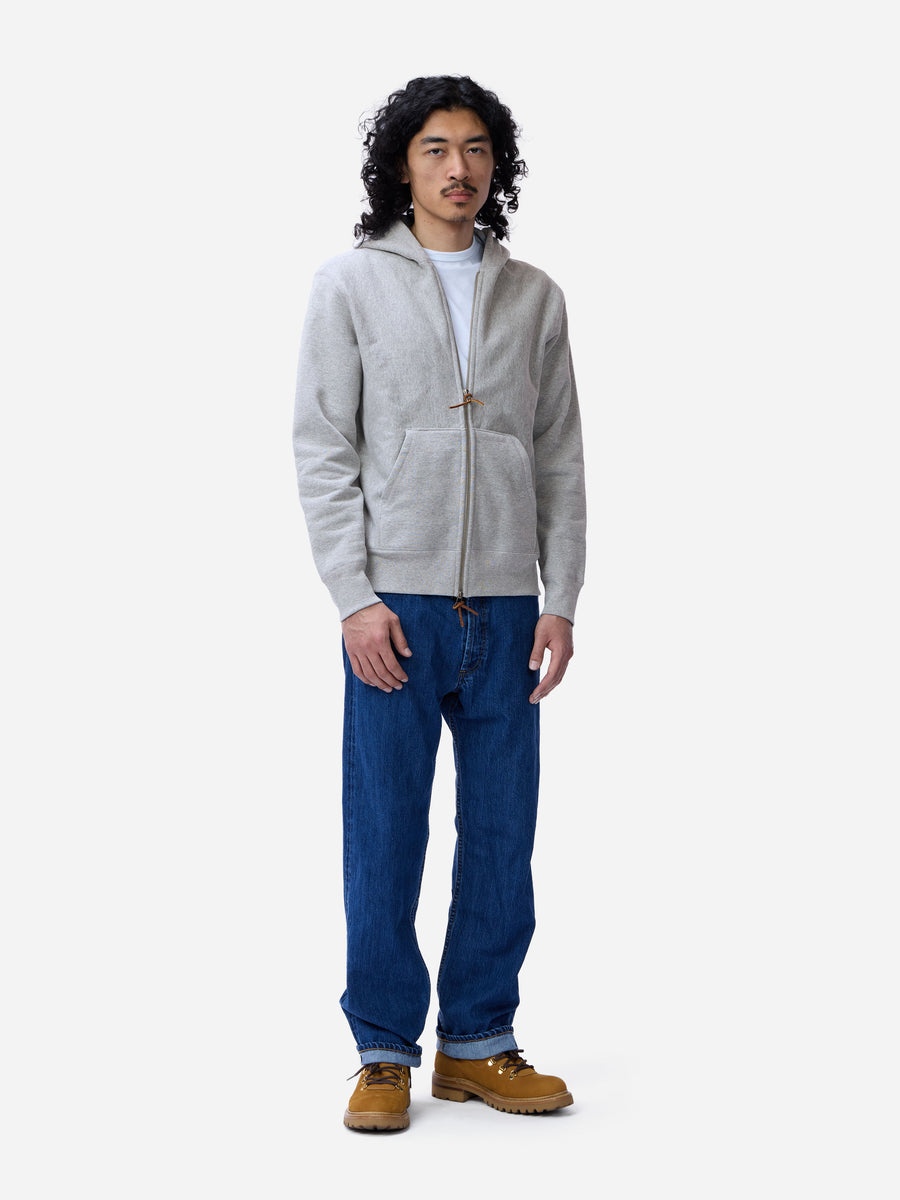 Heavyweight Zip Hoody ~ Grey