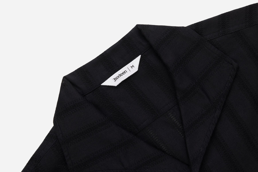 Leisure Shirt ~ Black Lace Weave