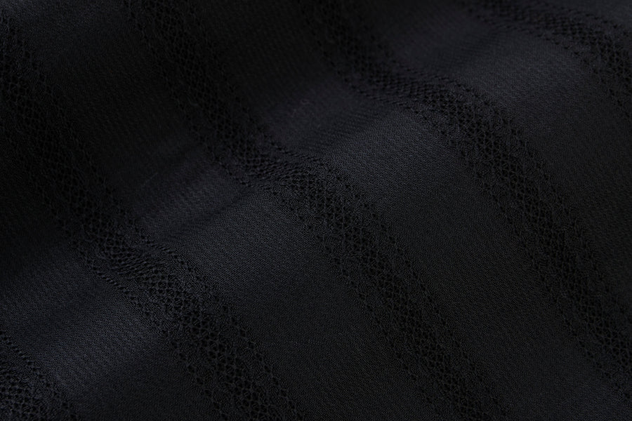 Leisure Shirt ~ Black Lace Weave