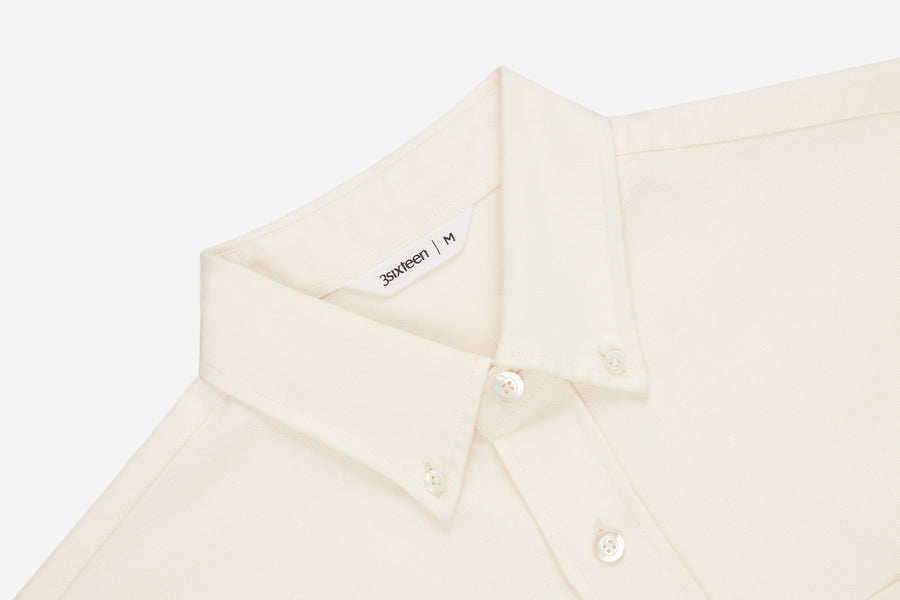 Big Oxford ~ Ecru Hemp