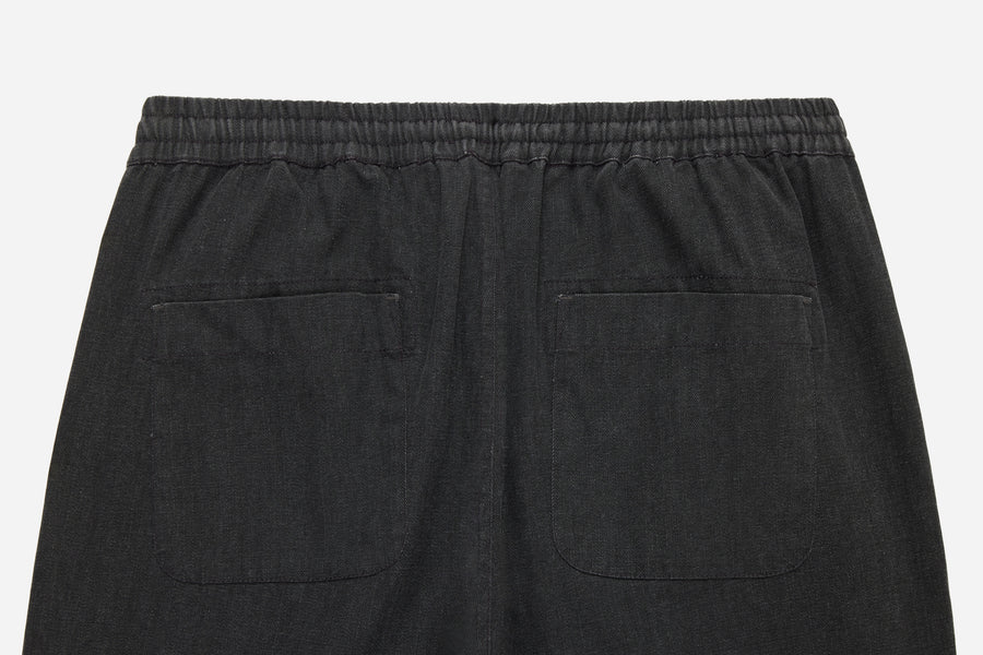 Drawstring Short ~ Charcoal HBT