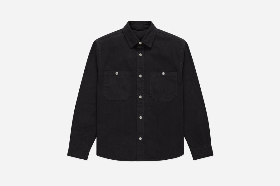 Utility Shirt ~ Black Canvas