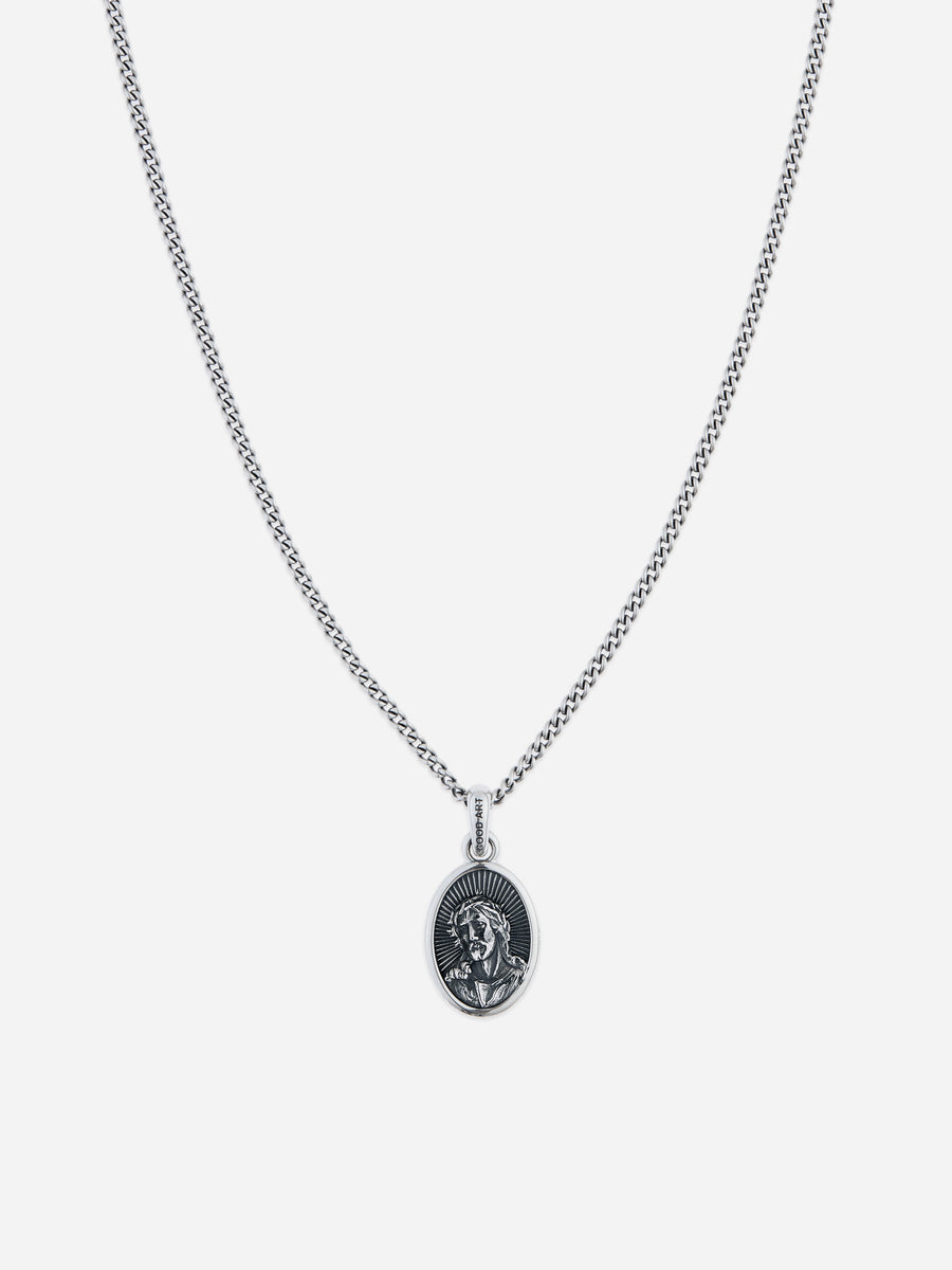 "Jesus Peace" Pendant ~ Sterling Silver