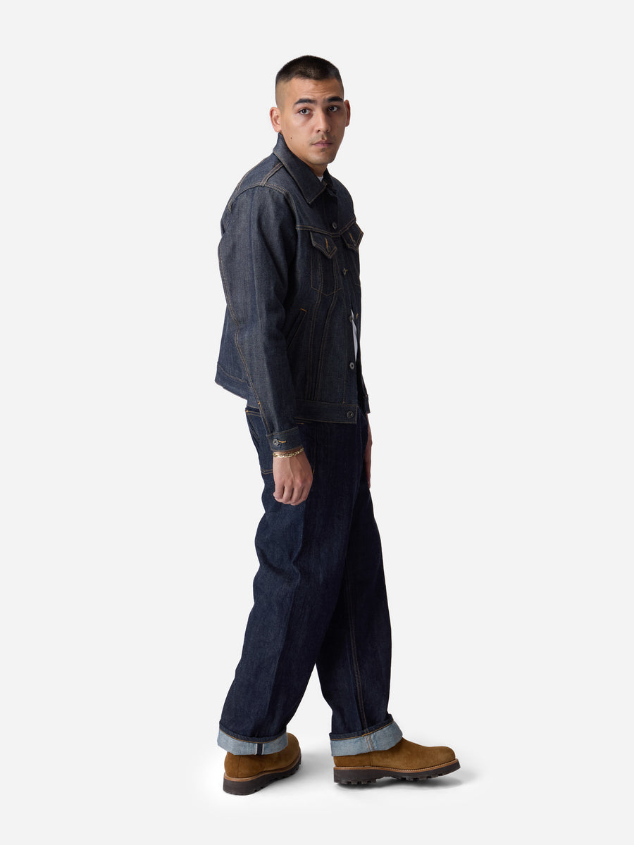 Type 3s Denim Jacket ~ Raw Indigo