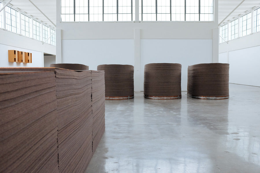 Art installation inside of Dia:Beacon.